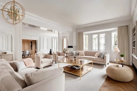 Home staging virtuel séjour